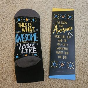 Women's Awesome Colorful Graphic Socks New in Package